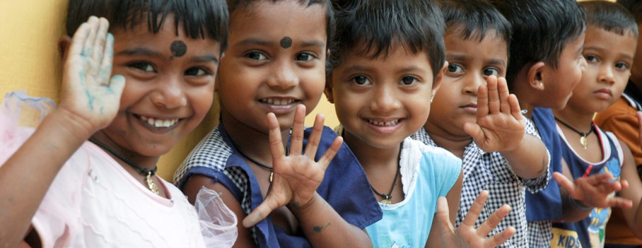 Kids Participating in Early Learning Games
